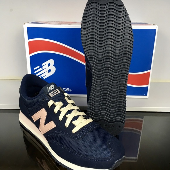 New Balance Navy Pink 620 Microfiber Mesh - Picture 5 of 5